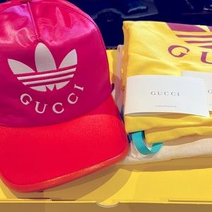 Authentic Gucci Adidas Cap, NWT